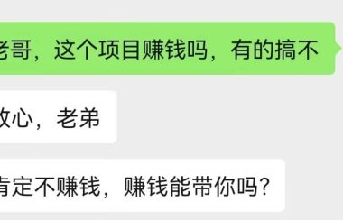别人的副业是教我做副业,我的副业是被骗