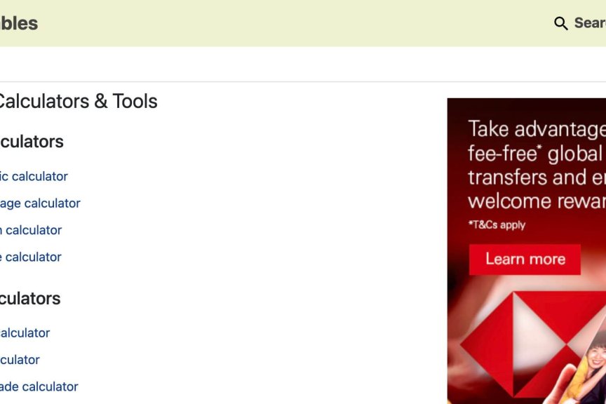 一个在线计算器，每年赚数百万美元？