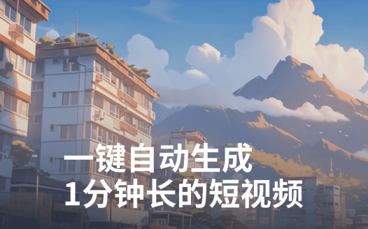 MoneyPrinterTurbo：一键自动生成1分钟长的短视频｜开源项目库