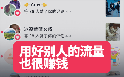 抖音/小红书评论区截流,一个简单的赚钱小副业项目